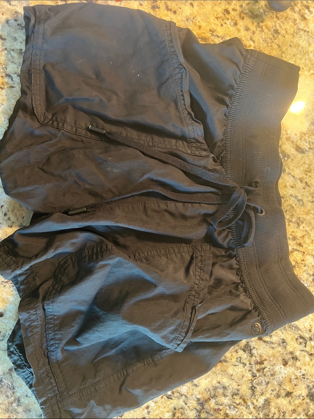 Women's Athletic Shorts - Black